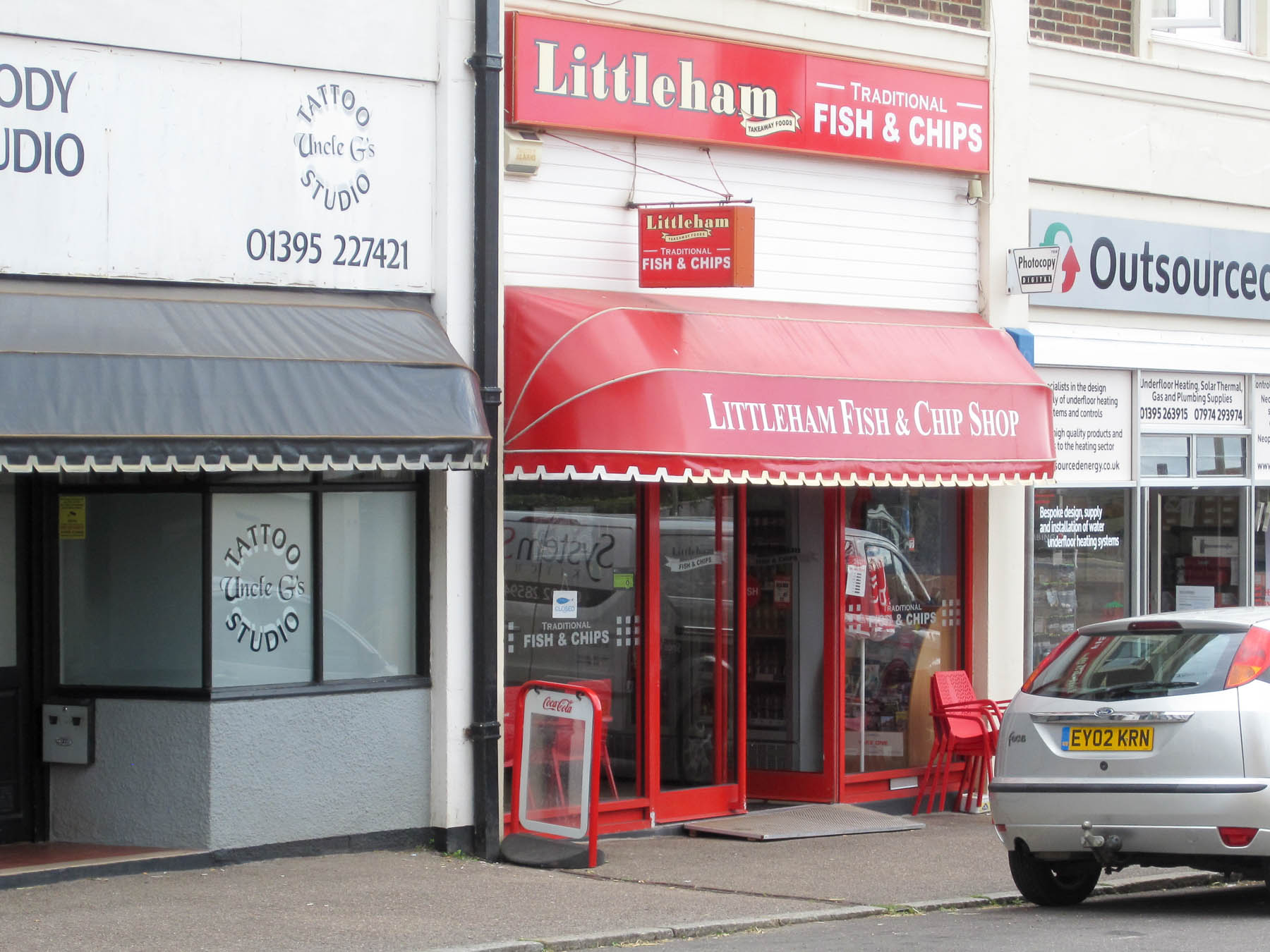 Littleham Fish and Chip Shop Exmouth Exmouth Food and Drink